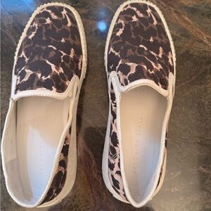 Veronica Beard Black and Cream Espadrilles